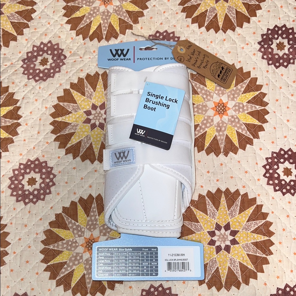 Woof Wear: White, Brushing Horse Boot